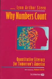 Cover of: Why Numbers Count: Quantitative Literacy for Tomorrow's America (Literacy Series)