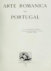 Cover of: Arte románica em Portugal by Joaquim de Vasconcellos