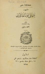 Cover of: Meşhur 'Osmanli kumandanlari by Ahmet Refik