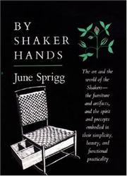 Cover of: By shaker hands