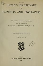 Cover of: Dictionary of painters and engravers
