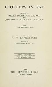Cover of: Brothers in art by H. W. Shrewsbury