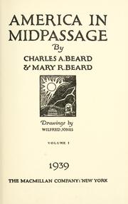 Cover of: America in midpassage by Charles Austin Beard