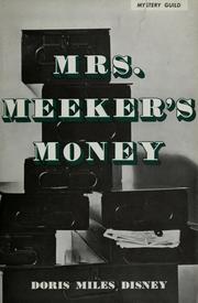 Cover of: Mrs. Meeker's money