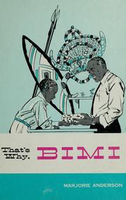 Cover of: That's why, Bimi