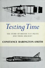 Cover of: Testing time | Constance Babington Smith