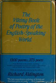 Cover of: The Viking book of poetry of the English-speaking world.
