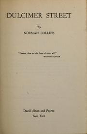 Cover of: Dulcimer street by Norman Collins