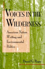 Voices in the wilderness by Daniel G. Payne