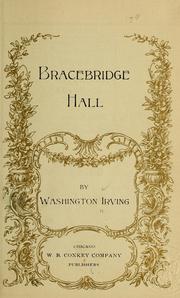 Cover of: Bracebridge Hall by Washington Irving