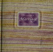 Cover of: The language of marriage: a collection from Blue Mountain Arts.