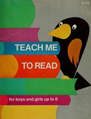 Cover of: Teach me to read
