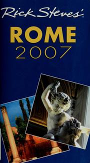 Cover of: Rick Steves' Rome 2007 (Rick Steves) by Rick Steves, Gene Openshaw