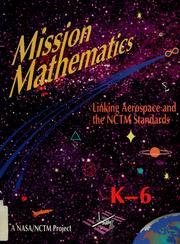 Cover of: Mission mathematics. by [edited by] Mary Ellen Hynes ; contributors, Nancy Belsky ... [et al.] ; project director, Michael C. Hynes.