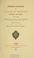 Cover of: Poésies profanes de Claude de Morenne, évêque de Séez, 1601-1606 ; suivies de sa satire Regrets et tristes lamentations du comte de Mongommery, etc