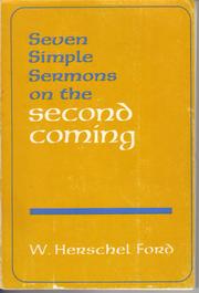 Cover of: Seven simple sermons on the second coming