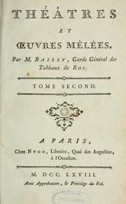 Cover of: Théâtres et oeuvres mêlées