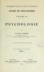 Cover of: Psychologie