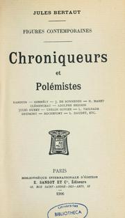 Cover of: Chroniqueurs et polémistes: figures contemporaines