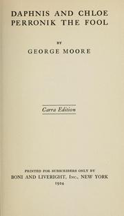 Cover of: The collected works. by George Moore