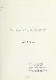 Cover of: The passionate people eater by Charles B. Griffith