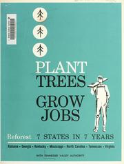 Cover of: Plant trees grow jobs