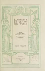 Cover of: Harmsworth history of the world. by Mee, Arthur