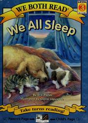 We all sleep by D. J. Panec