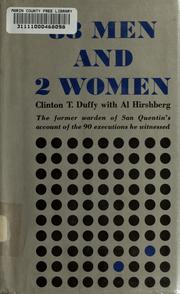 Cover of: 88 men and 2 women by Clinton T. Duffy