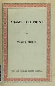 Cover of: Adam's footprint