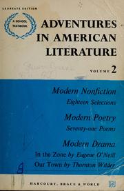 Adventures in American literature by Edmund Fuller