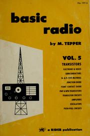 Cover of: Basic radio. by Marvin Tepper