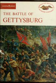 Cover of: The Battle of Gettysburg by Bruce Catton