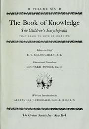 Cover of: The Book of Knowledge: the children's encyclopedia that leads to love of learning