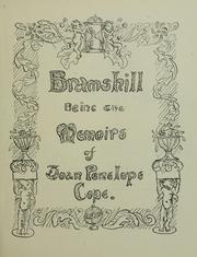 Cover of: Bramshill: being the memoirs of Joan Penelope Cope