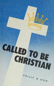 Cover of: Called to be Christian