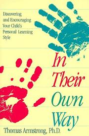 Cover of: In Their Own Way