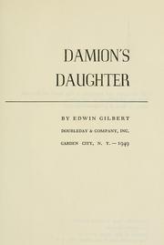 Cover of: Damion's daughter. by Edwin Gilbert