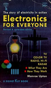 Cover of: Electronics for everyone by Monroe Upton