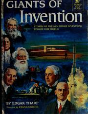 Cover of: Giants of invention. by Edgar Tharp