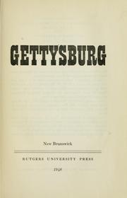 Cover of: Gettysburg by Earl Schenck Miers