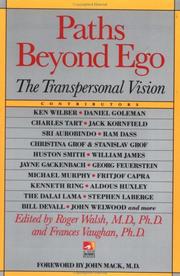 Cover of: Paths beyond ego by edited by Roger Walsh and Frances Vaughan.