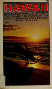 Cover of: Hawaii by Gerrit Parmele Judd