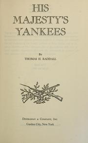 Cover of: His Majesty's Yankees
