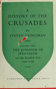 Cover of: A history of the Crusades by Steven Runciman