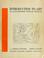 Cover of: Introduction to art