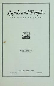Cover of: Lands and peoples: the world in color