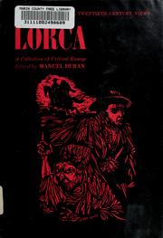 Lorca by Manuel Duran