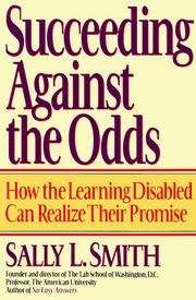 Cover of: Succeeding Against the Odds by Sally Liberman Smith