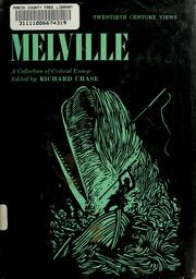 Cover of: Melville: a collection of critical essays. by Richard Volney Chase